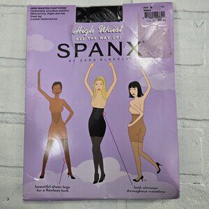 NWT Spanx Sheers! High Waisted Pantyhose Tights All Day Shaping Bisque